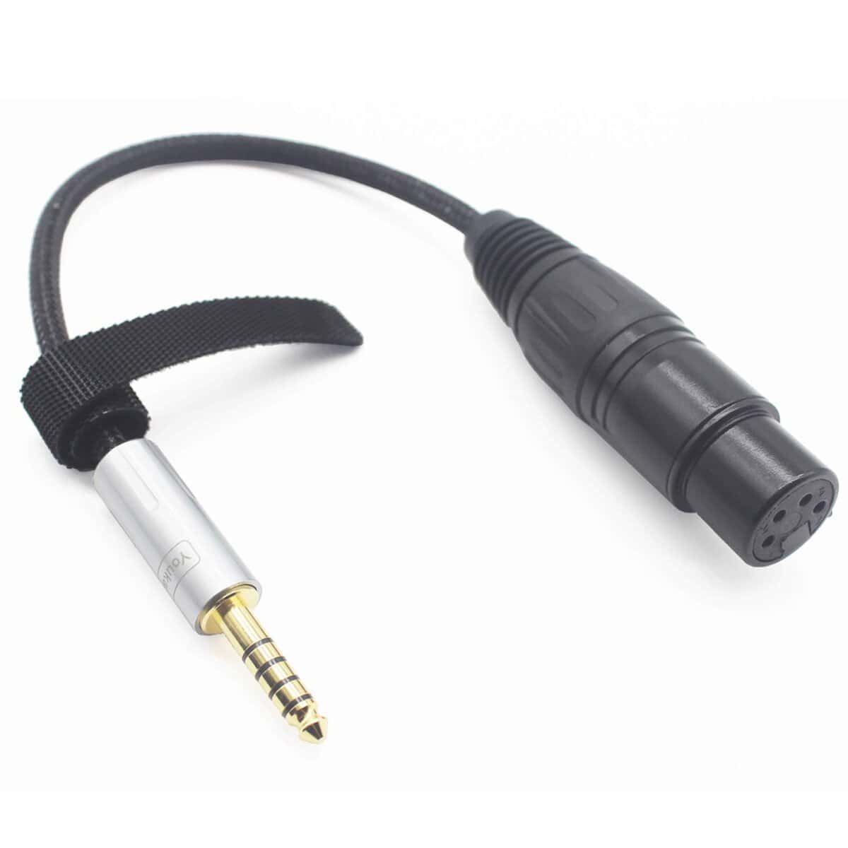 Adaptador de audio de auriculares Youkamoo 4.4mm macho a