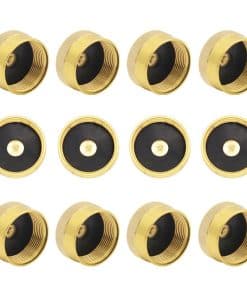 Tapas de Propano de Latón Sólido Hooshing 12PCS 1 lb Tanque