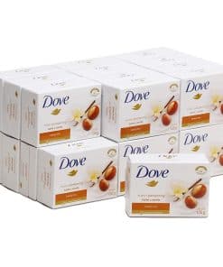 Jabón de Belleza Dove con Manteca de Karité y Vainilla,
