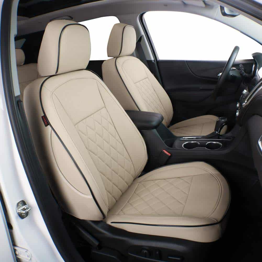 Fundas de asiento personalizadas EKR para -Beige