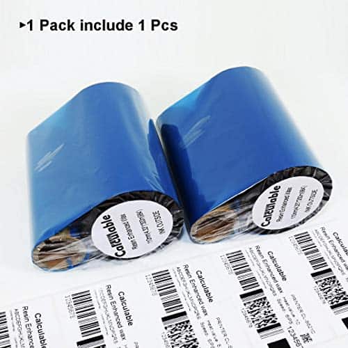 DEFMATE 4 Rollos 4.33" x 984' Cinta de Transferencia - Imagen 4