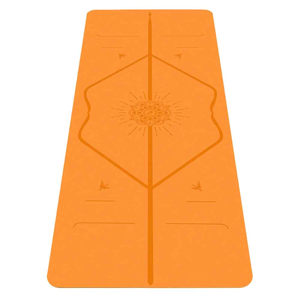 Tapete de Yoga Liforme para Viajes - Bolsa de -Naranja