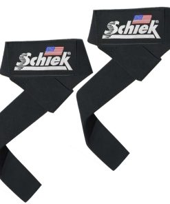 Schiek Sports Model 1000LLS Leather Weight Lifting Straps -