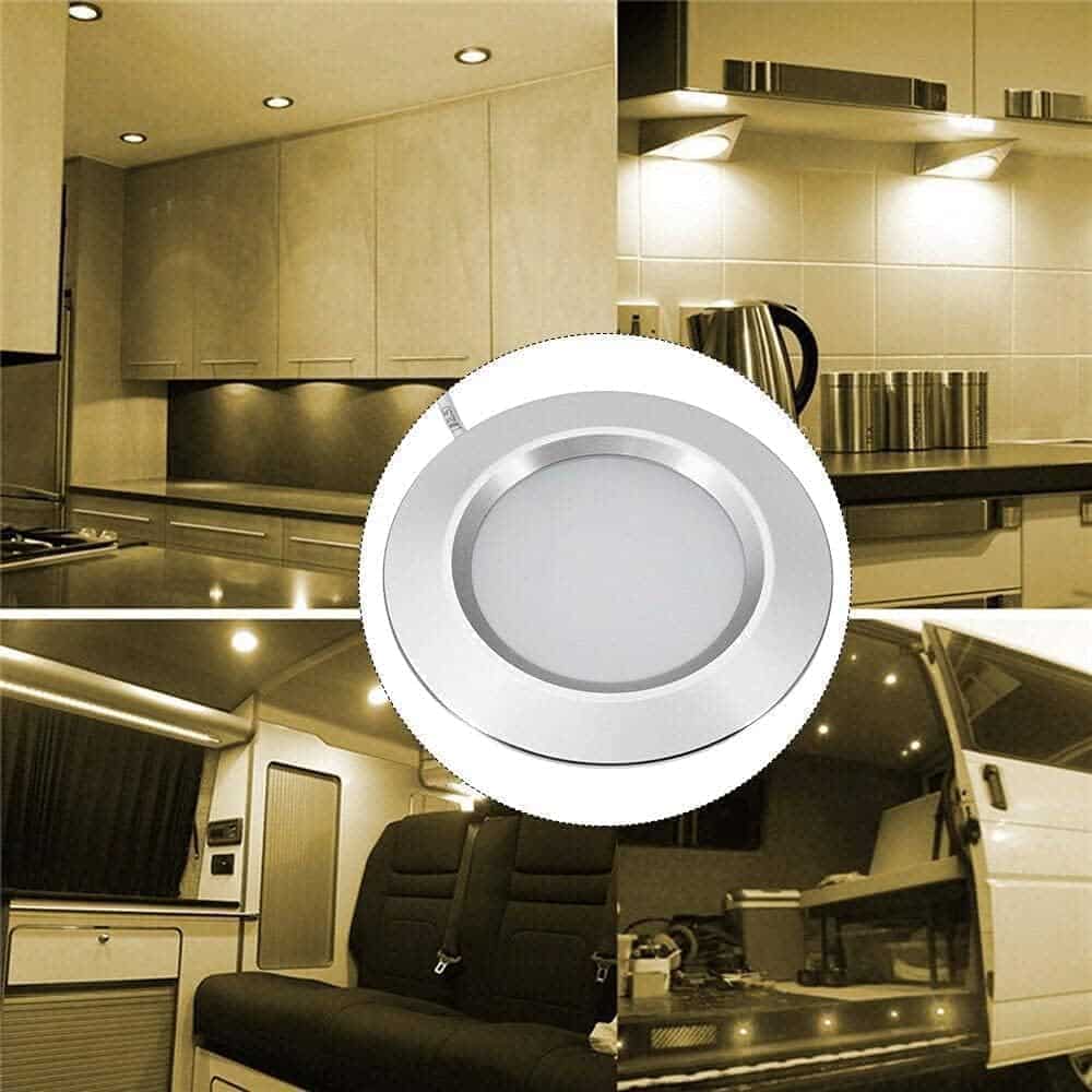 ANYPOWK Luces LED de 12 Voltios para RV Barco Remolque - Imagen 5