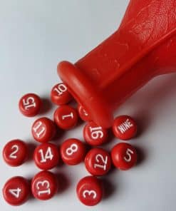 Botella Mezcladora de Plástico para Billar/Pool con