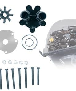 Kit de reparación de carcasa y hélice de bomba de agua