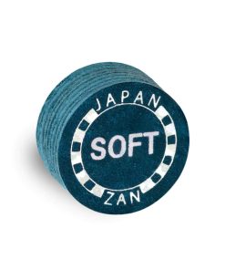 Punta de taco de billar Zan Plus Soft - 1 pieza - 8 capas