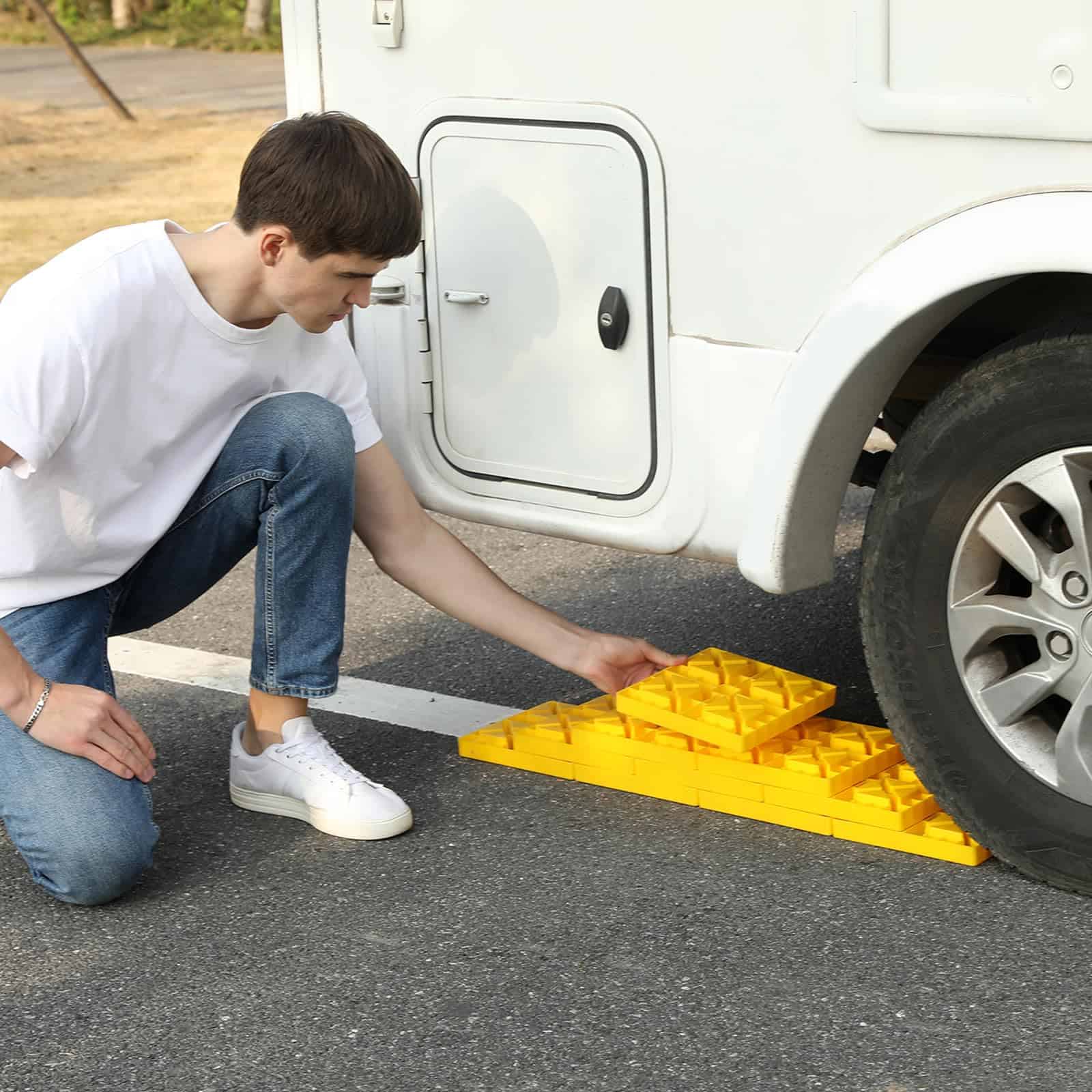 Bloques niveladores para camper Homeon Wheels, Ideal para - Imagen 6