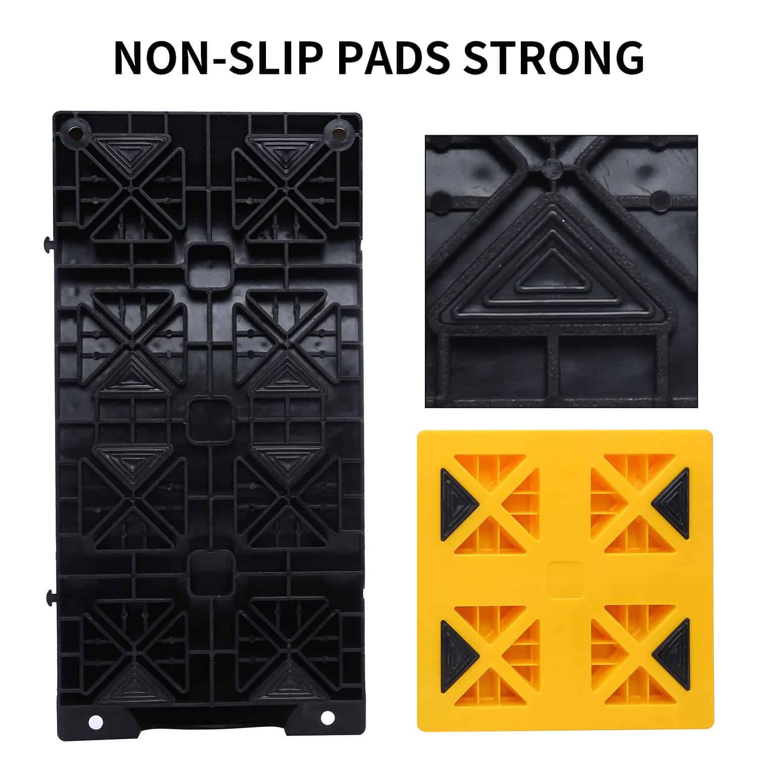 Bloques de nivelación para RV de Homeon Wheels, -Amarillo+Ne - Imagen 5