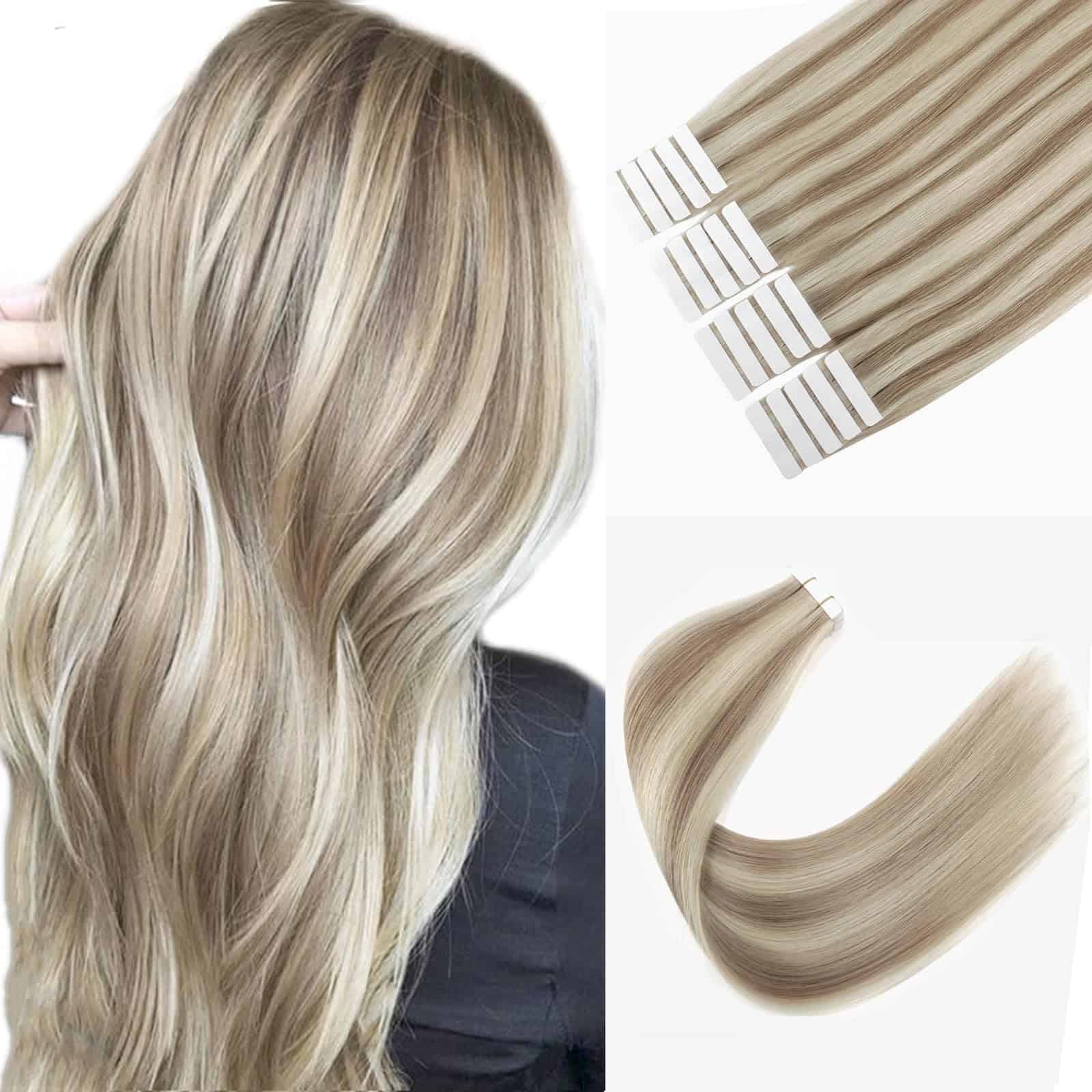 Extensiones de Cabello Invisible de Cinta Seamless