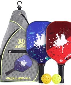 XS XSPAK Set de Paletas de Pickleball de 2 con Bolsa,
