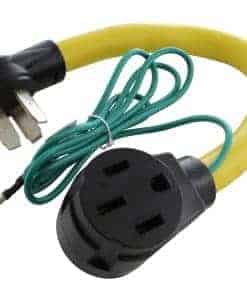 Adaptador de 50 amperios RV/EV AC WORKS (Salida de rango de