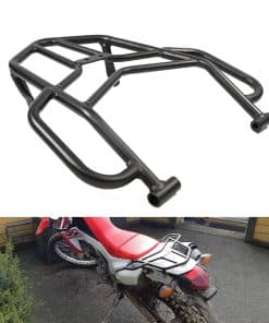 Portaequipajes trasero para motocicleta COPART con barra de