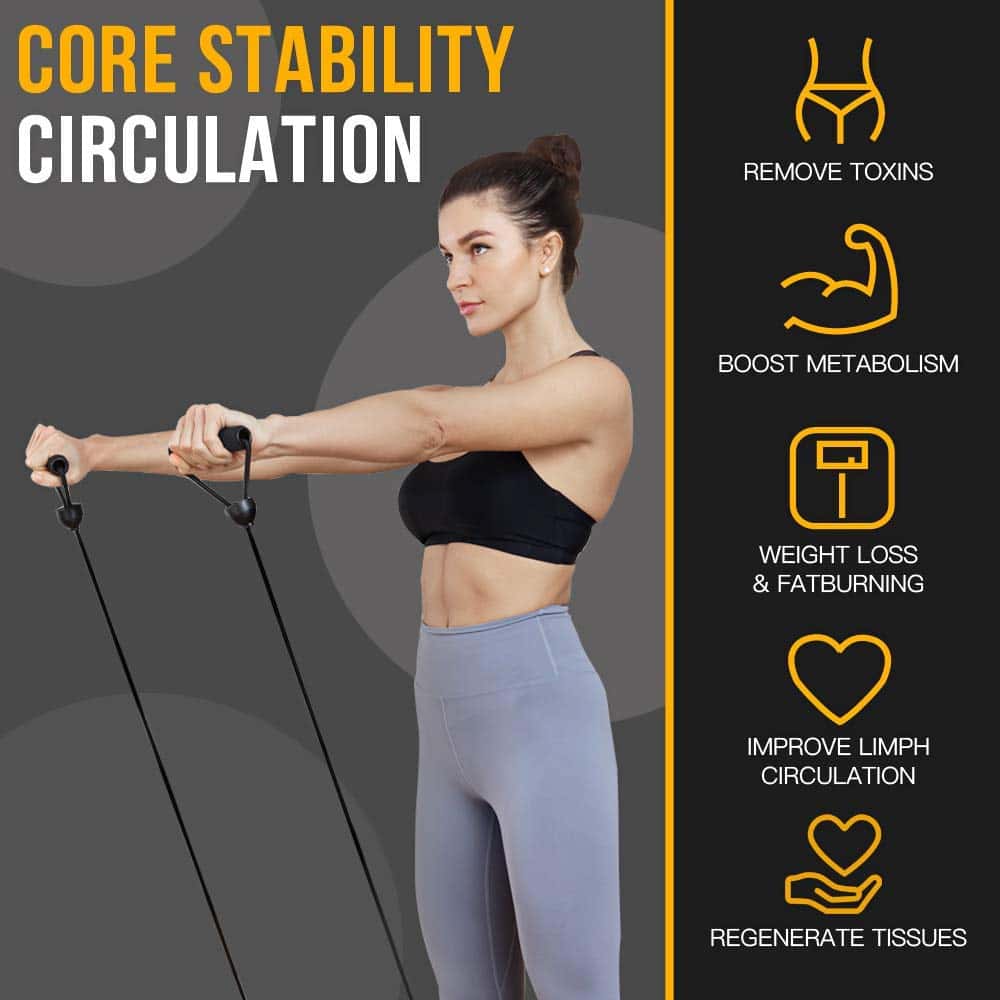 Máquina de Ejercicio de Placa de Vibración -Plateado perno - Imagen 7