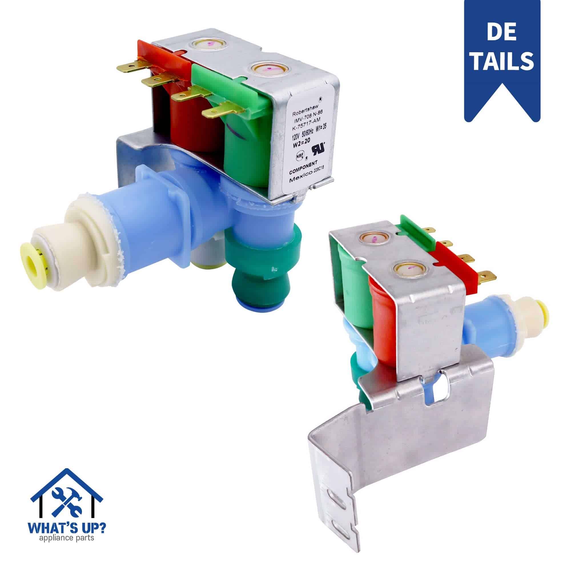 Válvula de entrada de agua del refrigerador IMV708 4389177 - Imagen 6