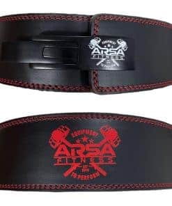 Cinturón de Levantamiento de Pesas Ajustable con Palanca de