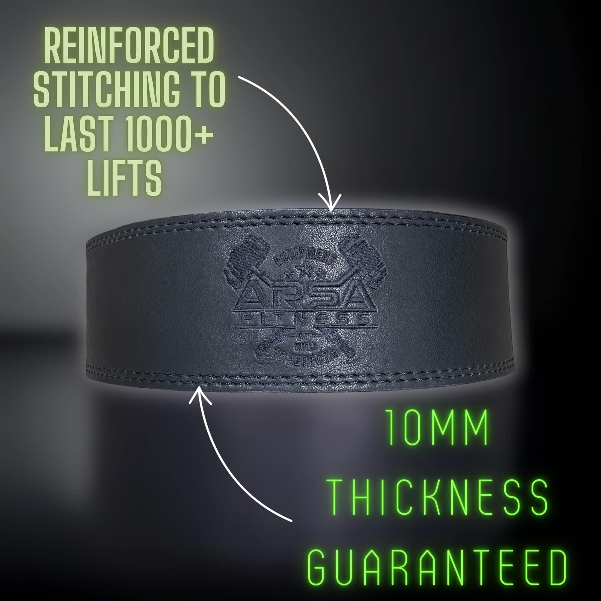 Arsa Fitness Weight Lifting Lever Belt | Cinturón de - Imagen 3