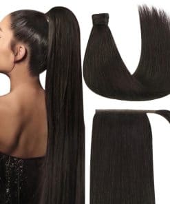 Extensión de cola de caballo de pelo humano Remy Ve Sunny