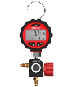 Manómetro digital de presión Elitech Single Manifold