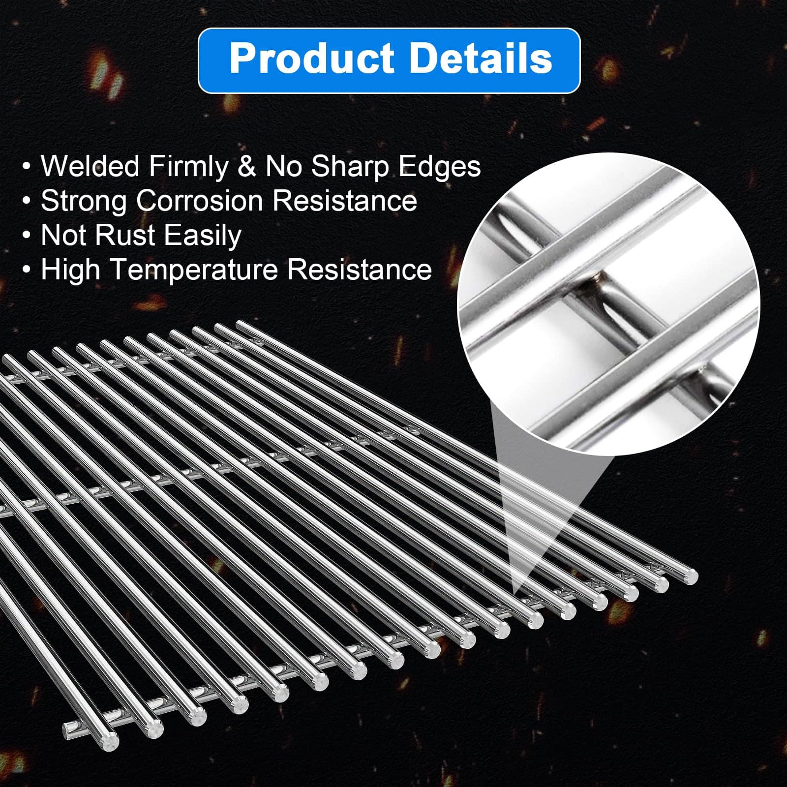 DELSbbq Parrillas de Cocina para Weber Genesis 300 Series - Imagen 7