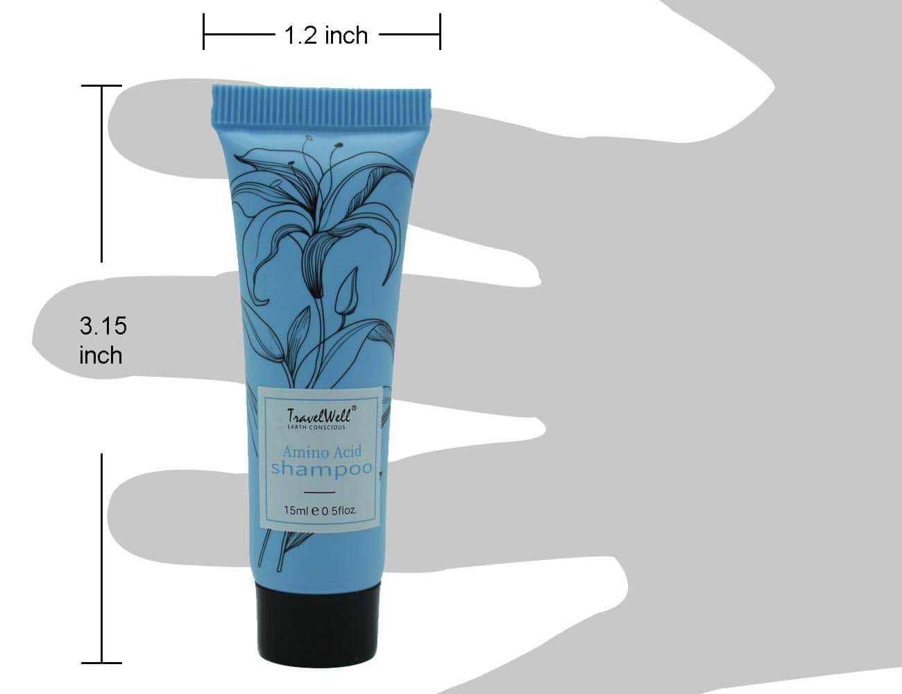 Shampoo para Hotel Serie Flor Travelwell Tamaño de Viaje - Imagen 3