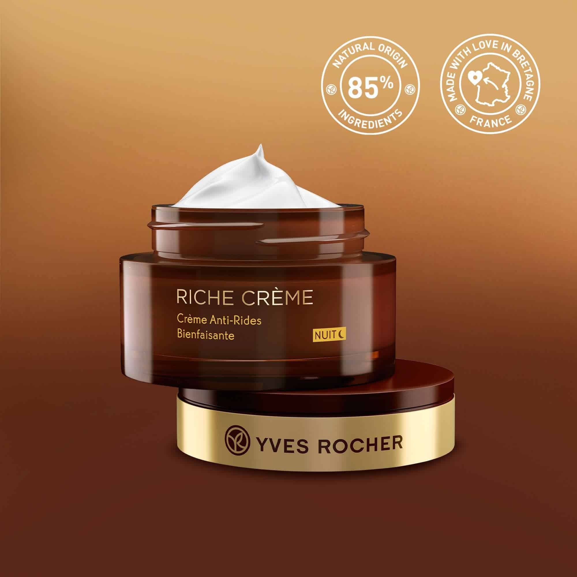 Crema Antiarrugas Reconfortante Yves Rocher Riche (Noche) | - Imagen 8