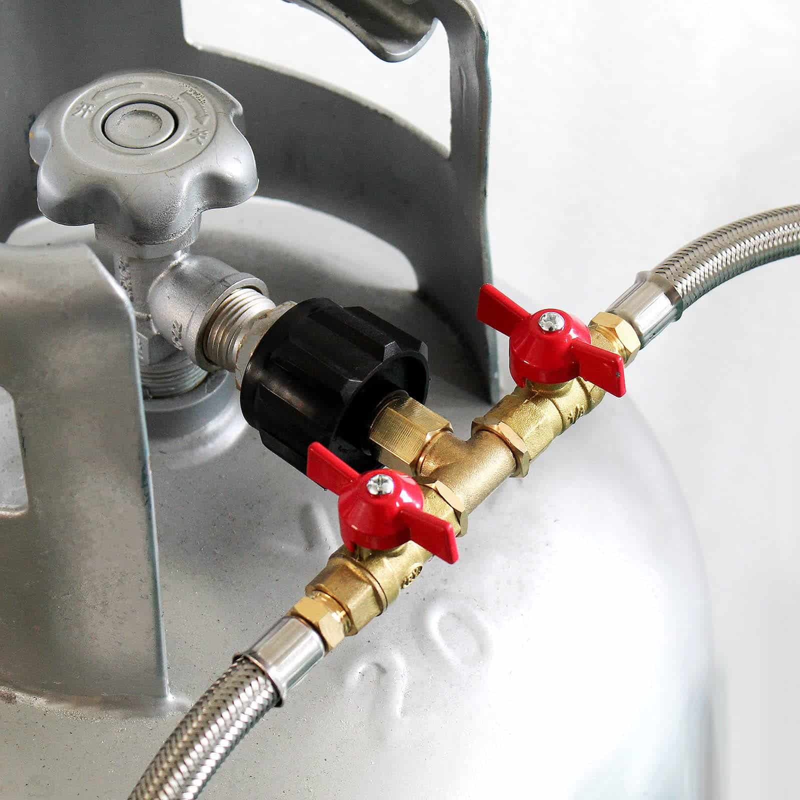 Adaptador de Conversión de Tanque de Propano para Camping - Imagen 6