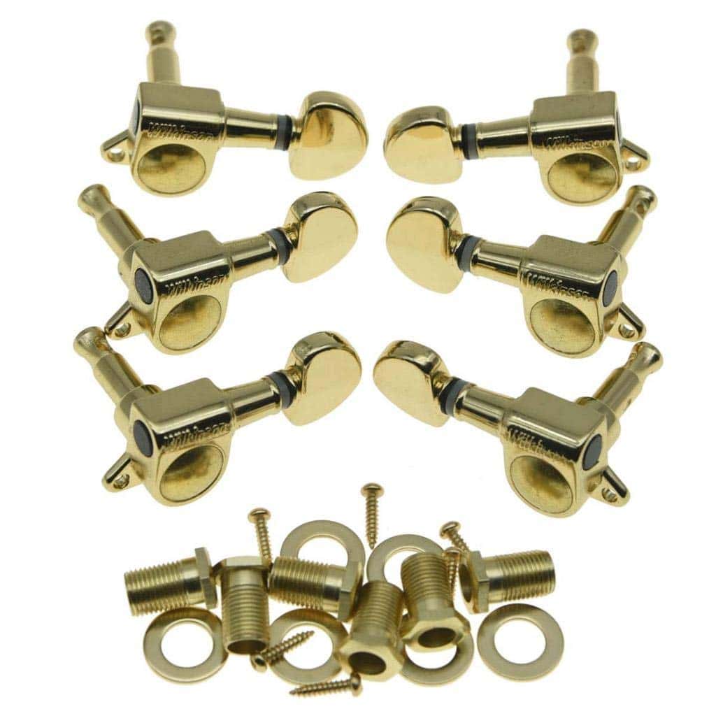 Clavijas de afinación de guitarra estilo ROTO de Wilkinson - Imagen 4