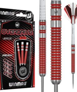 Juego de Dardos de Punta de Acero Winmau Overdrive Tungsten