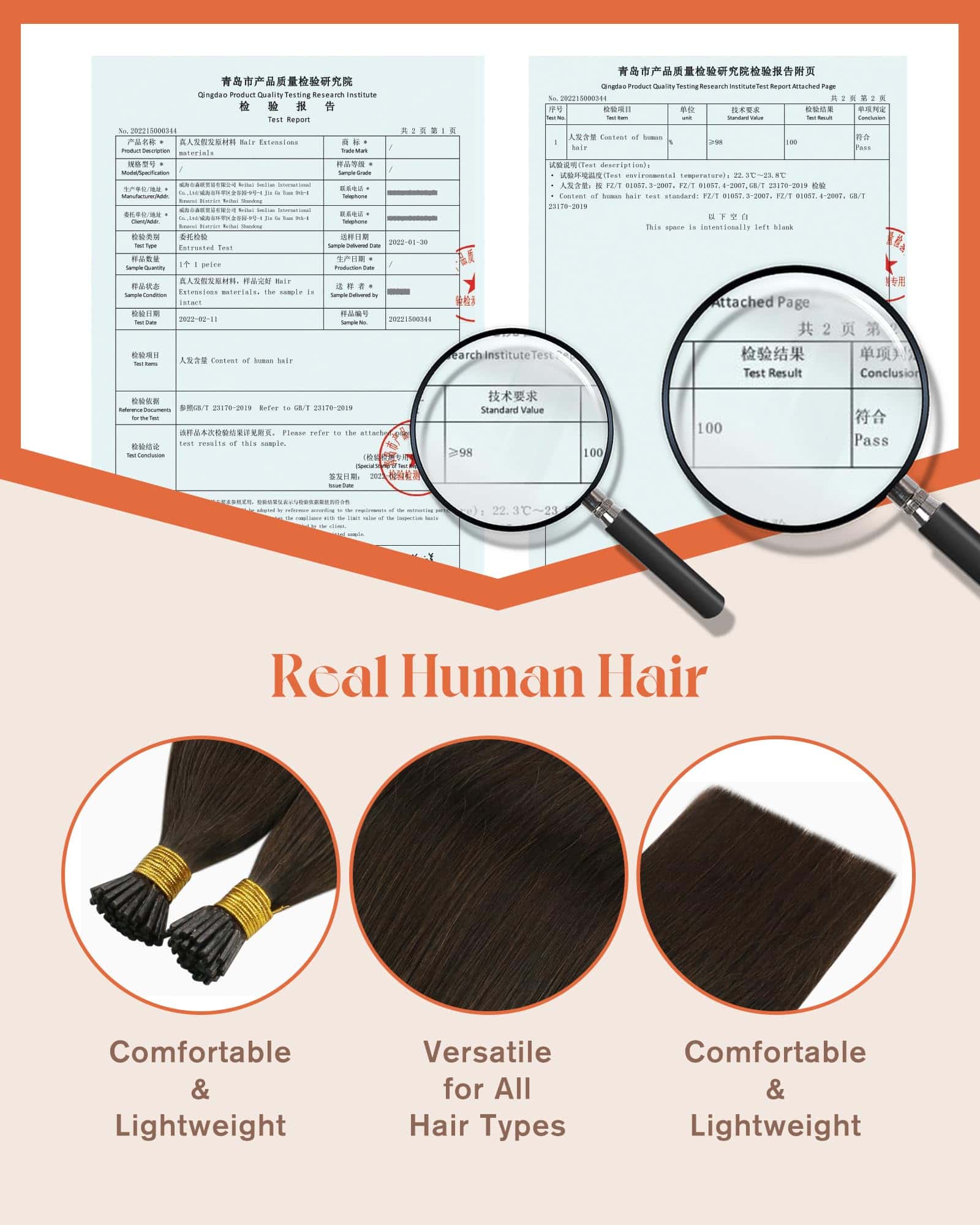 Extensiones de Cabello Sunny Hair I Tips Cabello Real - Imagen 4