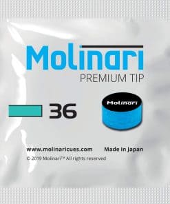 Punta de taco de billar premium Molinari - -dio (36))
