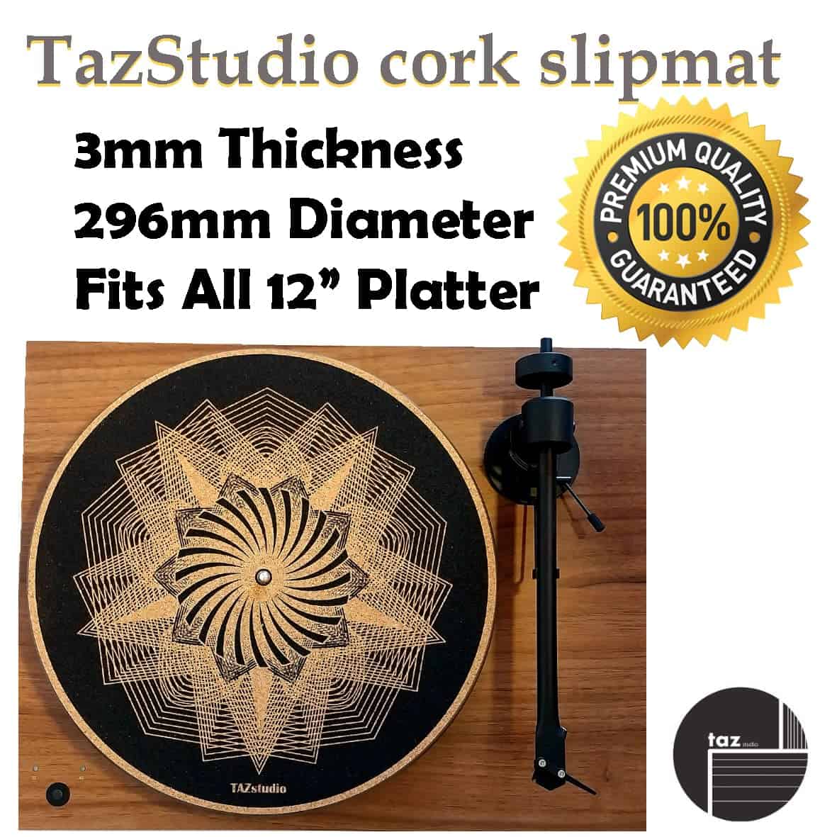 Tapete giratorio de corcho para un mejor soporte de sonido - Imagen 4