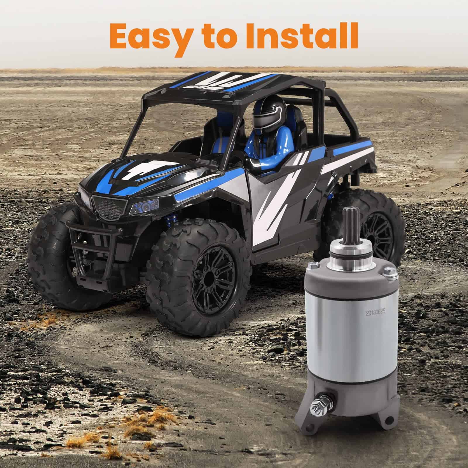 Arrancador Waverspeed de 12V para Polaris (ATV) Sportsman - Imagen 7