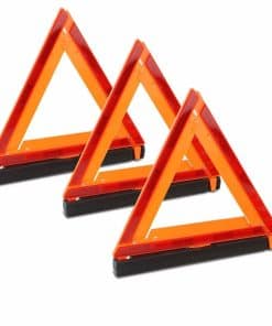 Stark USA 3-Pack Triángulo de Advertencia Plegable Señal de