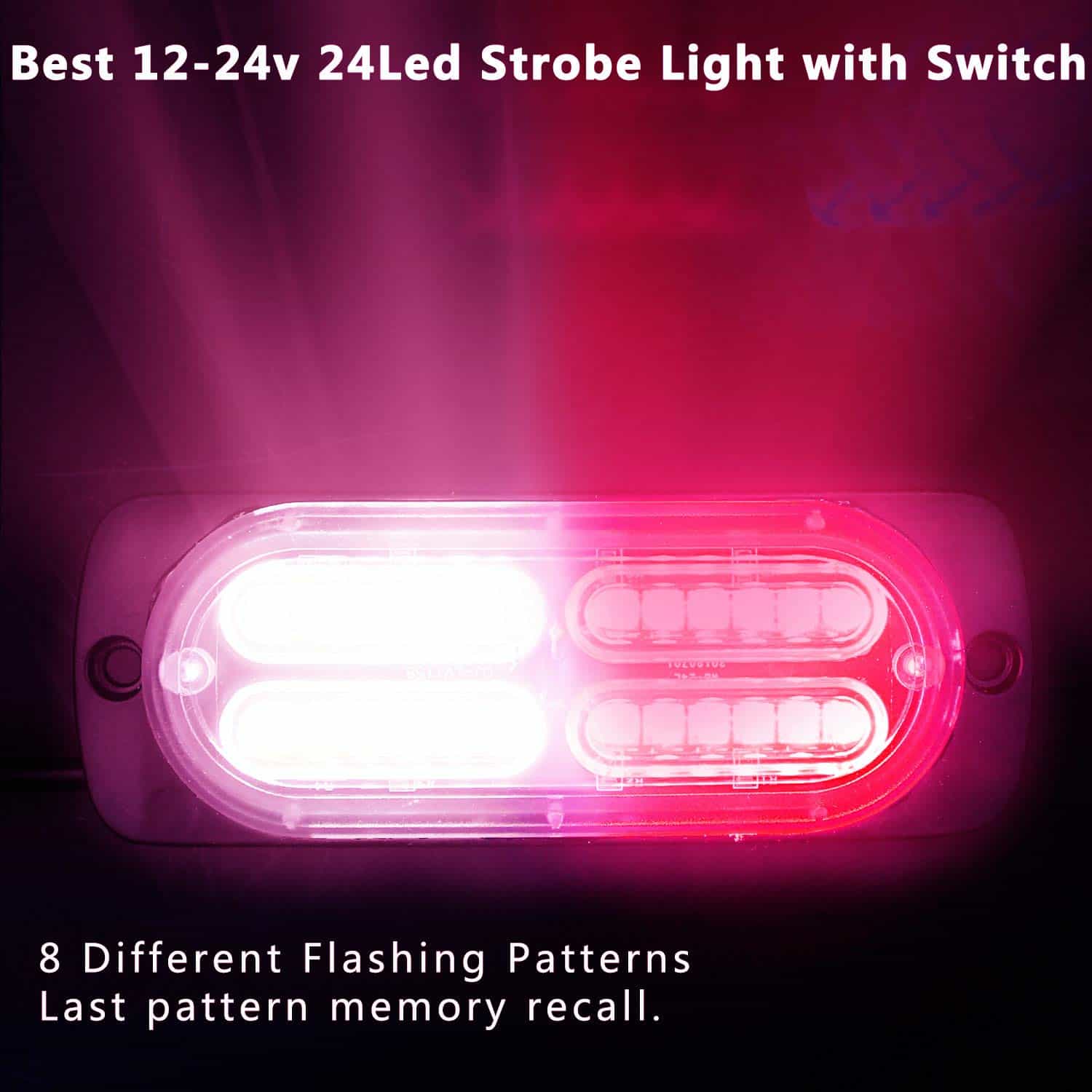 Luces de Advertencia LED EASE2U, 4pcs Luz de Emergencia de - Imagen 8