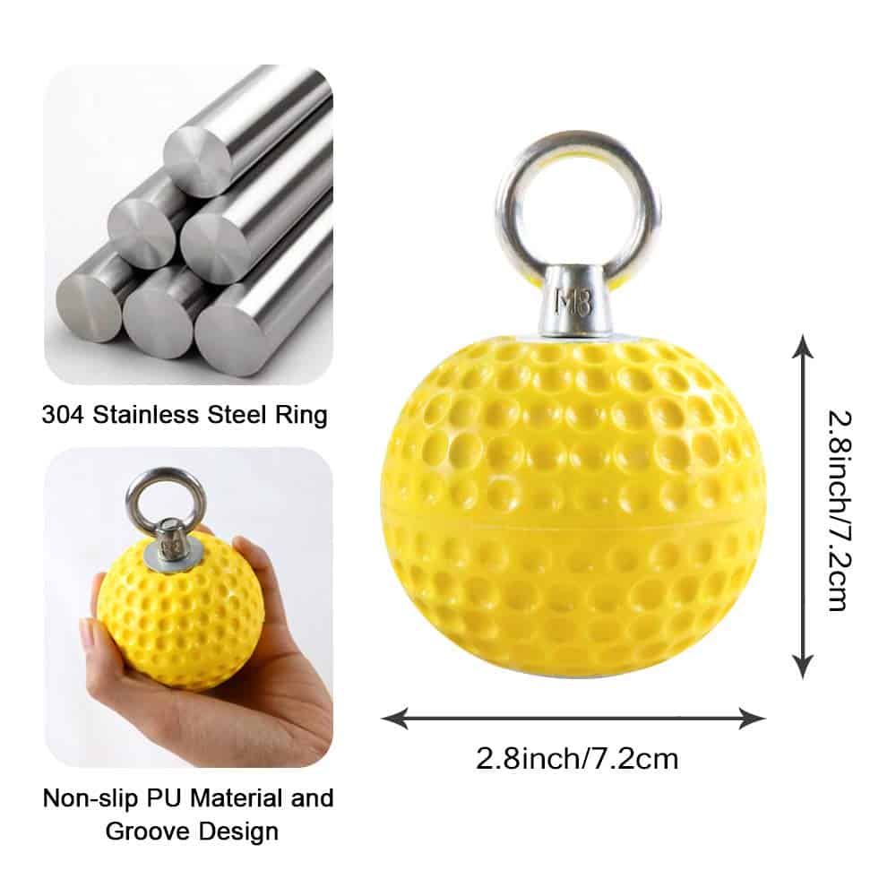 Agarres de Bola de Potencia para Escalar con Correas, - Imagen 4