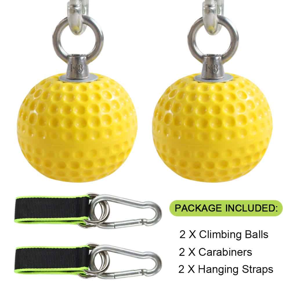 Agarres de Bola de Potencia para Escalar con Correas, - Imagen 8