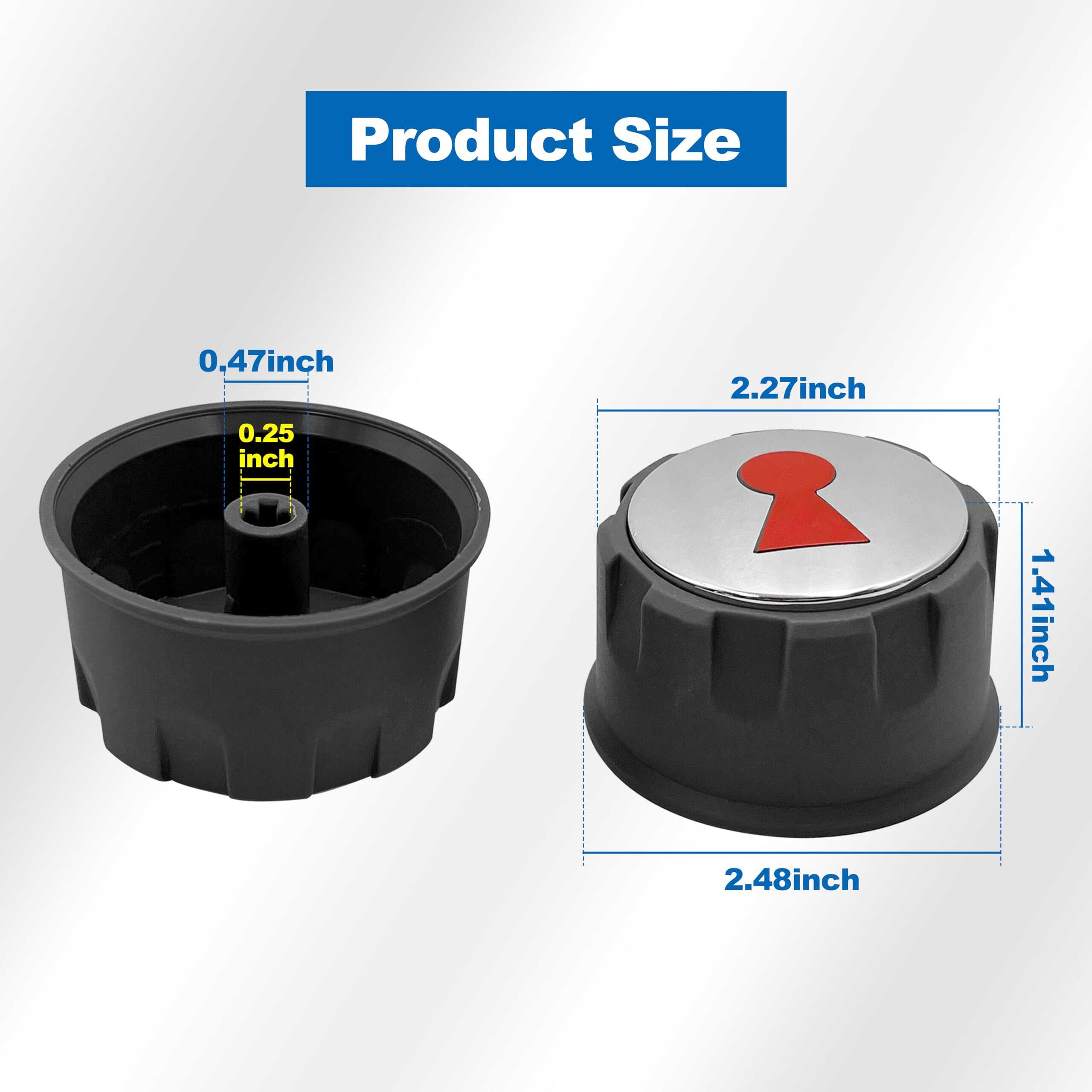Perillas de Control 69893 Compatible con Weber Spirit 200 & - Imagen 4