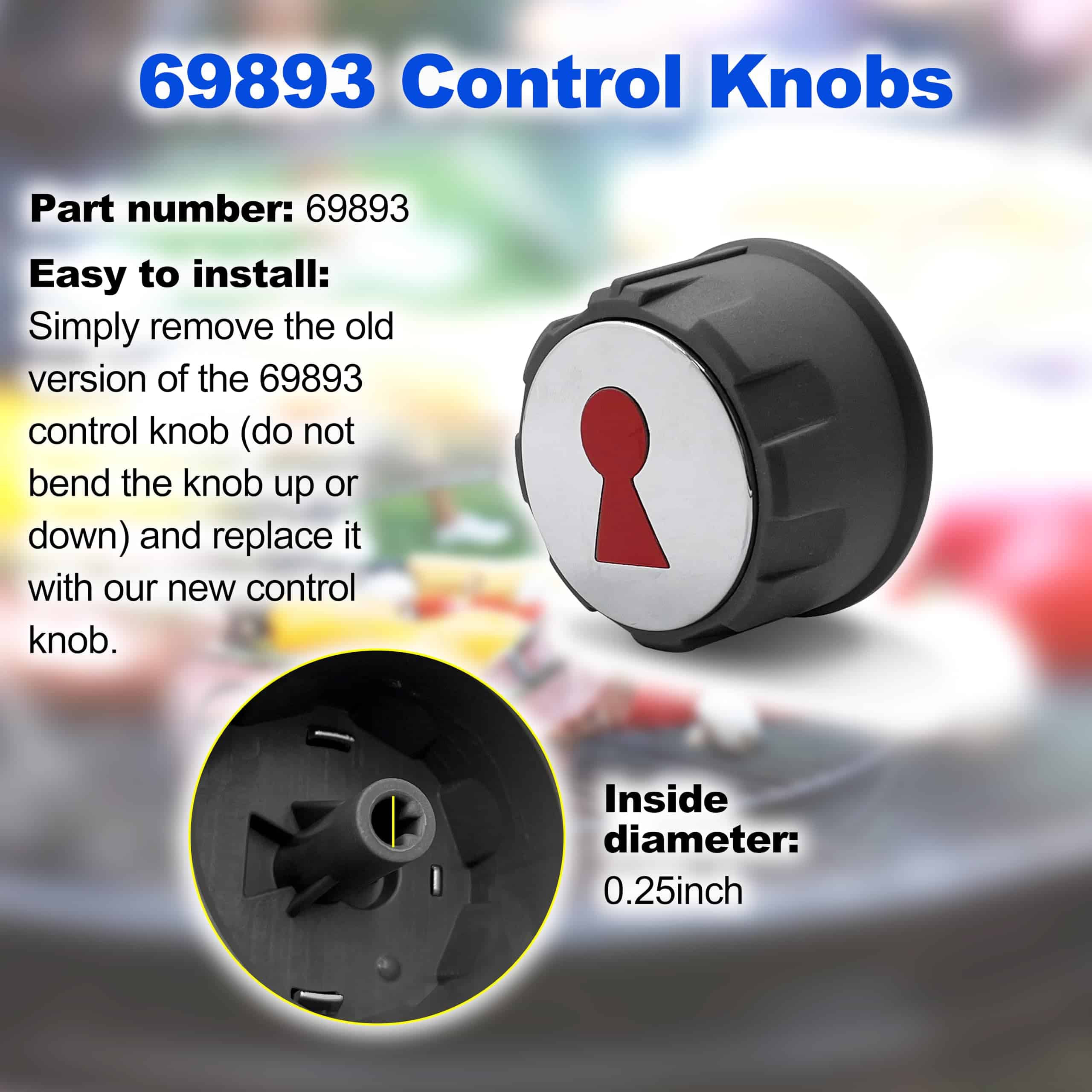 Perillas de Control 69893 Compatible con Weber Spirit 200 & - Imagen 5
