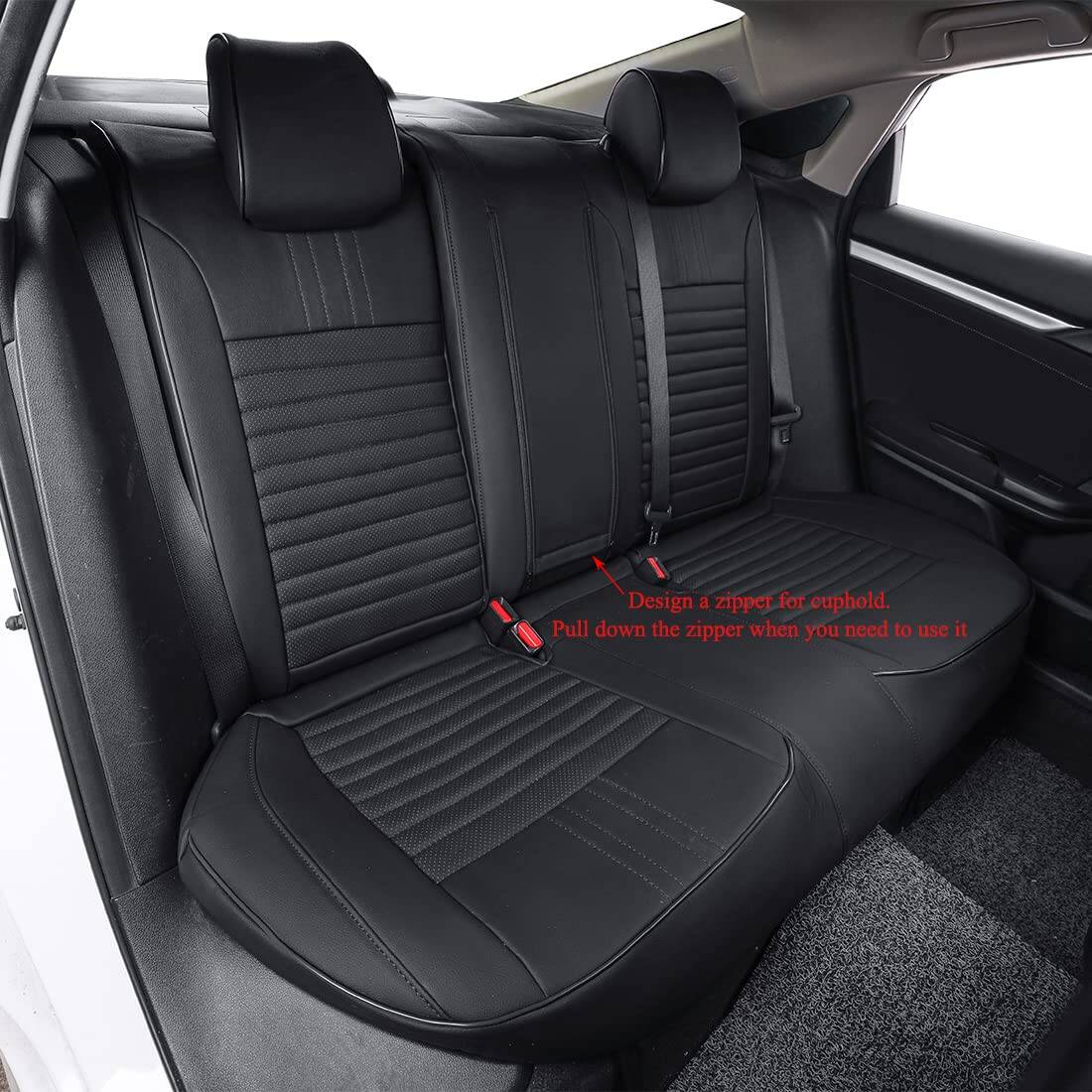 Fundas de Asiento EKR para Honda Civic 2016, 2017, 2018, - Imagen 7