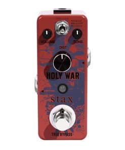 Pedal de Distorsión de Metal Stax Holy War, Pedal de