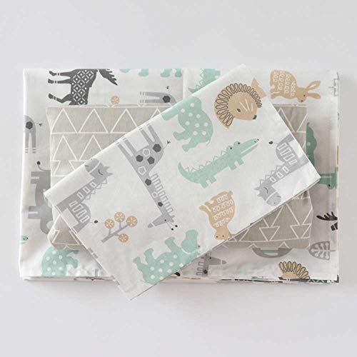 Set de Ropa de Cama de Cuna Emenpy 100% Algodón para Bebés - Imagen 3