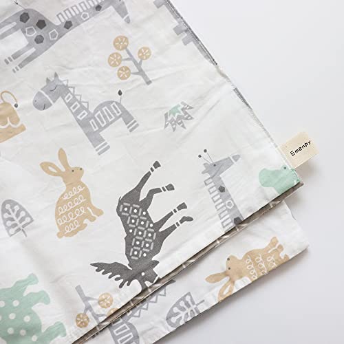 Set de Ropa de Cama de Cuna Emenpy 100% Algodón para Bebés - Imagen 9