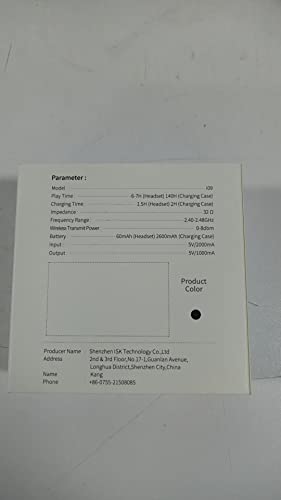 Audífonos inalámbricos Motast, Bluetooth 5.3 140H Playtime - Imagen 11