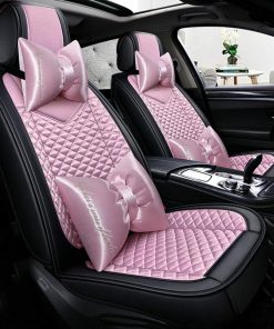 Fundas de Asiento de Coche Retros de Moda de Cuadros de