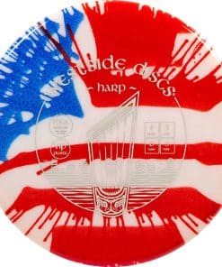 Disco de golf MyDye American Flag de Westside Discs, Putter