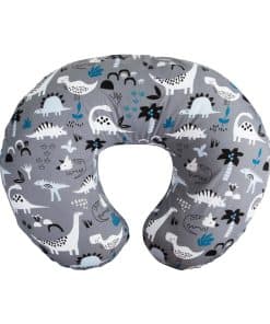 Almohada de lactancia Boppy Original, Dinosaurios Grises,