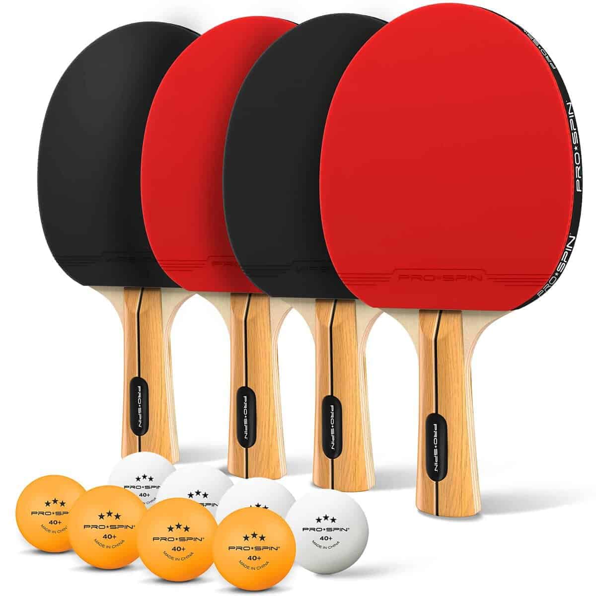 Set de Raquetas de Ping Pong PRO SPIN - Set de alto - Imagen 10