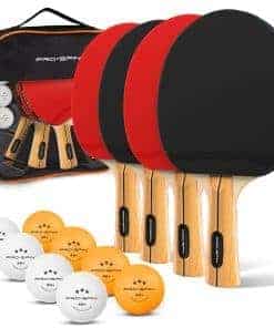 Set de Raquetas de Ping Pong PRO SPIN - Set de alto