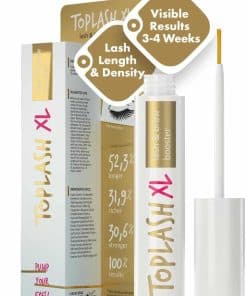 Potenciador de pestañas y cejas Toplash XL, Sérum de